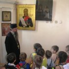 Дети знакомятся со святыми, например с непобедимым адмиралом Федором Ушаковым